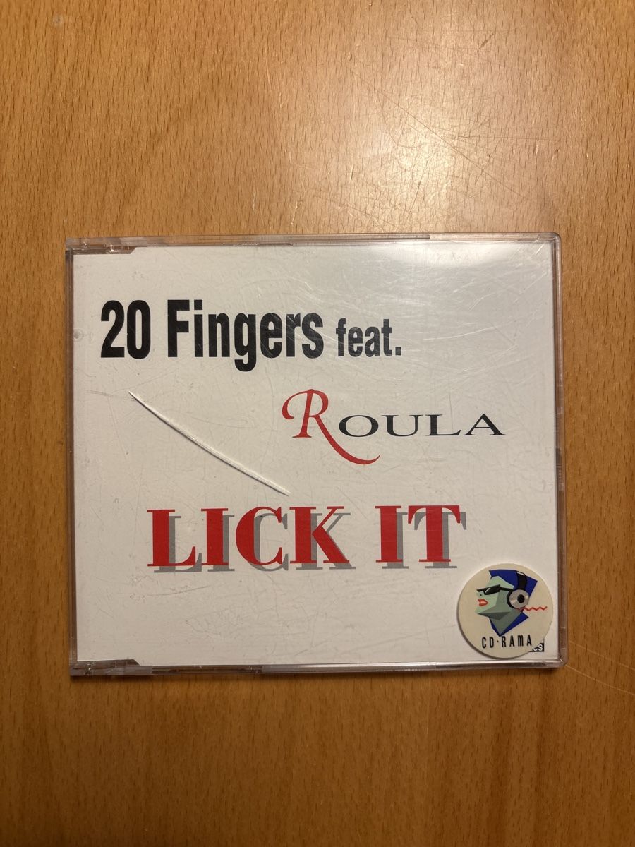 CD: 20 Fingers feat. Roula Lick It CD Maxi-Single – Usato da Schüpfen venduto da Cedric03