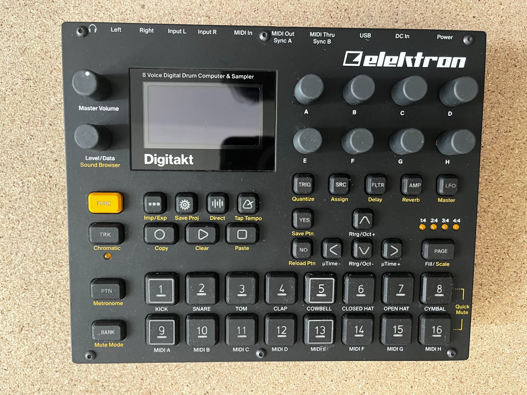 Elektron Instruments de musique: Elektron Digitakt, Drummachine – D'occasion à Bern par HighFidelity