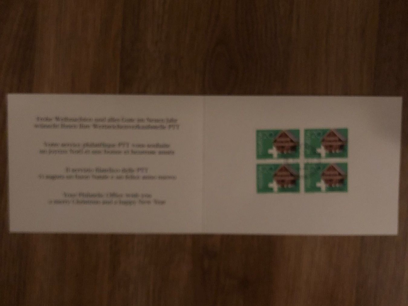 Tutti i francobolli: PTT-Weihnachtskarte 26.11.81, 1A Zustand – Nuovo (secondo la descrizione) da Landquart venduto da interesse63
