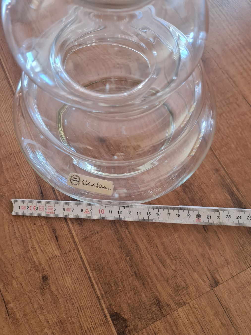 Glasi Hergiswil Tutte le decorazioni: Glasi Hergiswil einmalige Stapeldose neu – Nuovo (secondo la descrizione) da Münsingen venduto da Cuci31 2