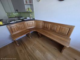 Rustikaler Eckbank