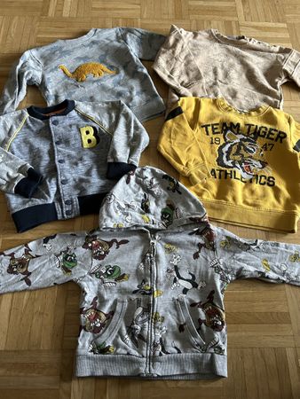 Lot de 5 pulls sweat-shirts / taille 98