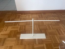 Schmuckständer T-Form Metall weiss guter Zustand