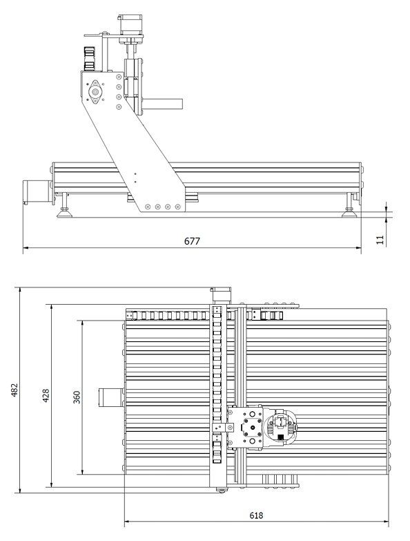 Tutte le macchine: Bausatzt CNC-Fräse ab 1.- – Nuovo (secondo la descrizione) da Biel/Bienne venduto da TAIMEN_CNC 4