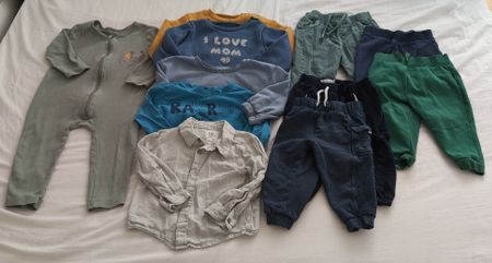 Baby-Kleiderpaket Gr. 86 – 12 Teile | Lilly & Dan usw