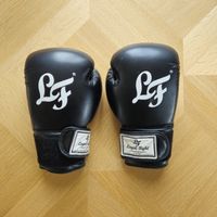 Gants de boxe noirs Loyal Fight, 10 oz - Parfait état!