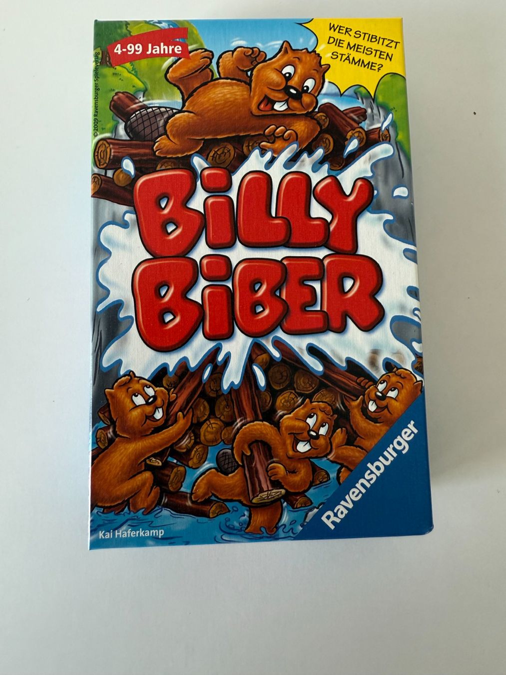 Ravensburger Giochi: Billy Biber - Mitbring- / Reisespiel Ravensburger - ab 4 J. – Nuovo (secondo la descrizione) da Winterthur venduto da brittalili