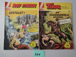5 Comic ca. 60er Jahre Tibor,Roy Stark