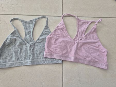 Migros Bodywear Bustier Tops Gr. S 36/38 rosa und grau