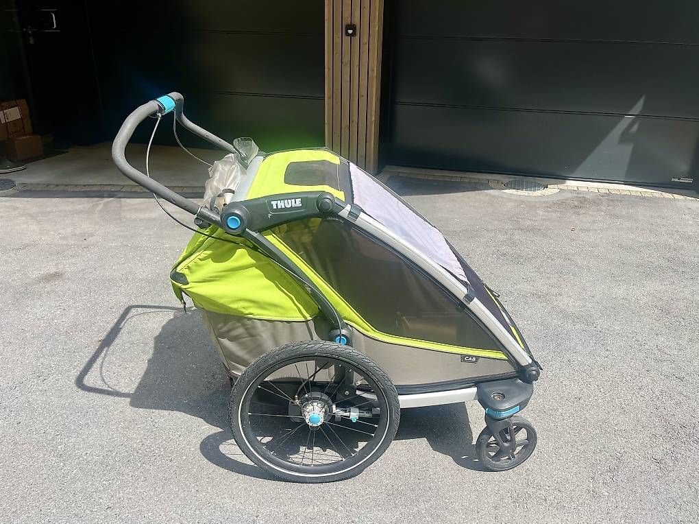 Rimorchi: Thule Chariot Cab 2 mit viel Zubehört – Usato da Untervaz venduto da m.rueedi 3