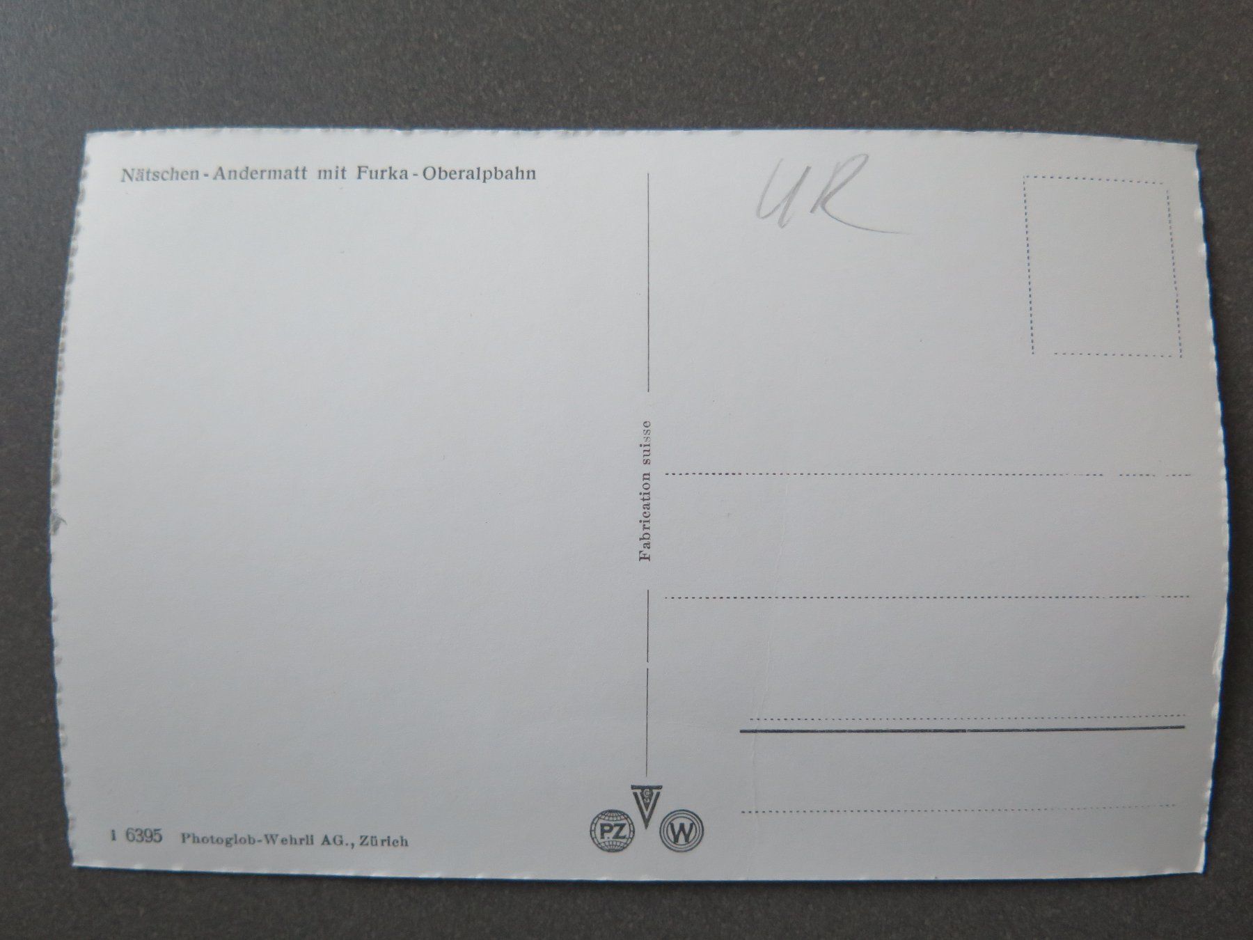 Cartoline postali: ANDERMATT - NÄTSCHEN-ANDERMATT - SKILIFT – Usato da Wittenbach venduto da lipasal 1
