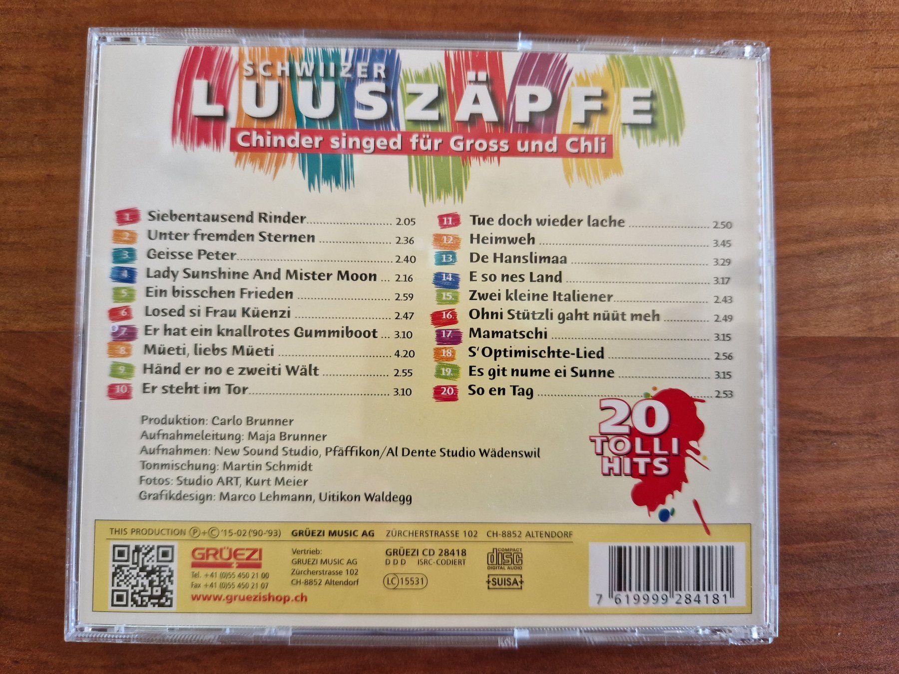 CDs: CD Schwiizer Luuszäpfe – Gebraucht aus Giswil von monimaus08 1