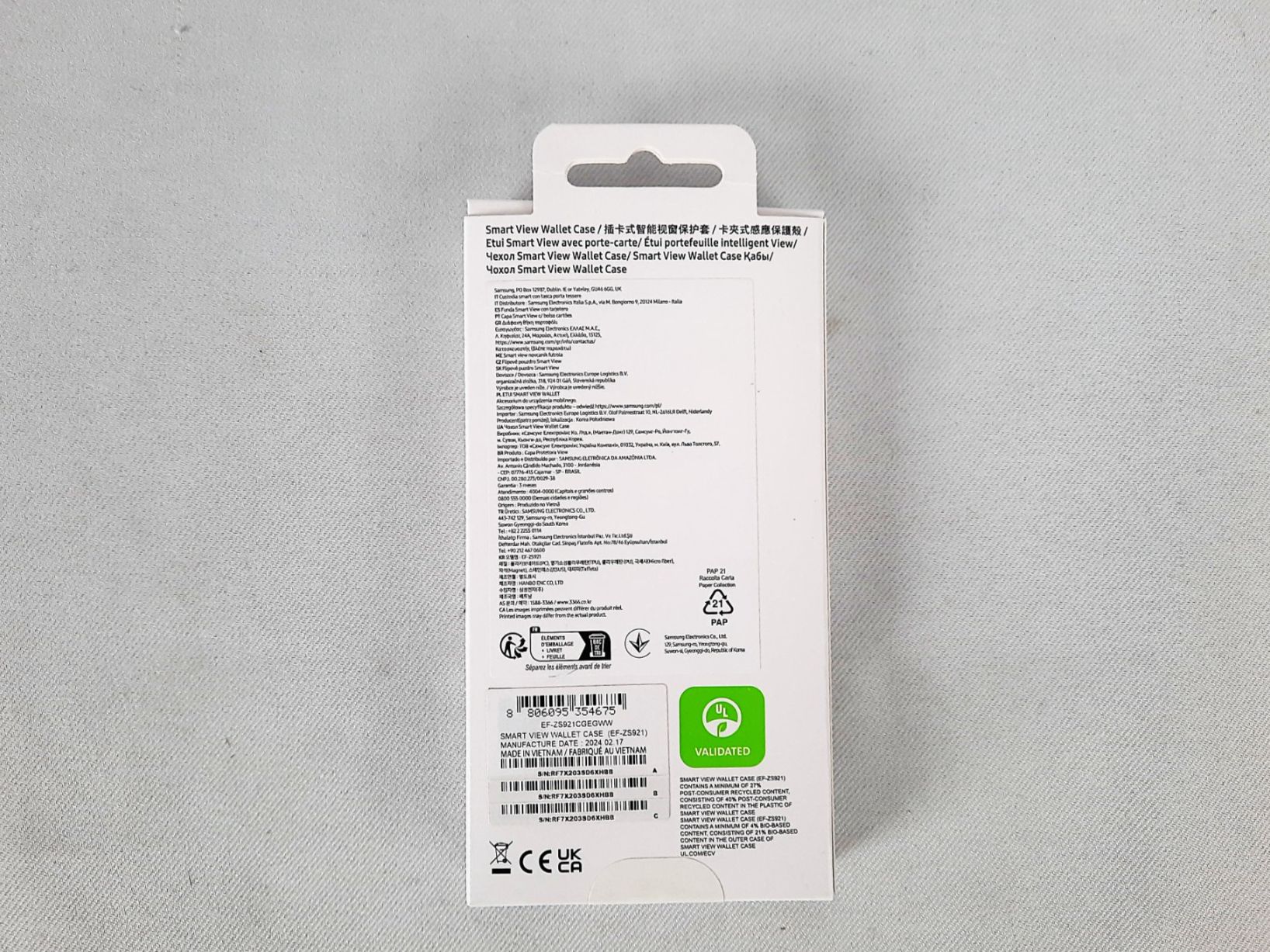 Samsung Cover & Protezioni schermo: Samsung-Smart-View-Case-Galaxy-S24 – Nuovo (secondo la descrizione) da Beinwil am See venduto da Restwert_Beinwil 5