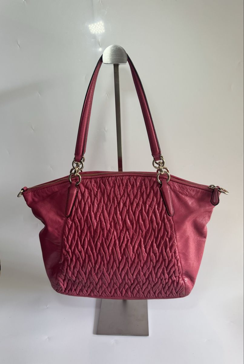 Coach Borse da donna: Original Coach Handtasche Rot Leder – Usato da Vionnaz venduto da b_f_d_r_g 2