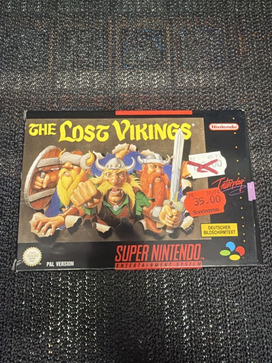 Nintendo Jeux: The Lost Vikings Super Nintendo PAL Version  – D'occasion à Bülach par ran_kqm8