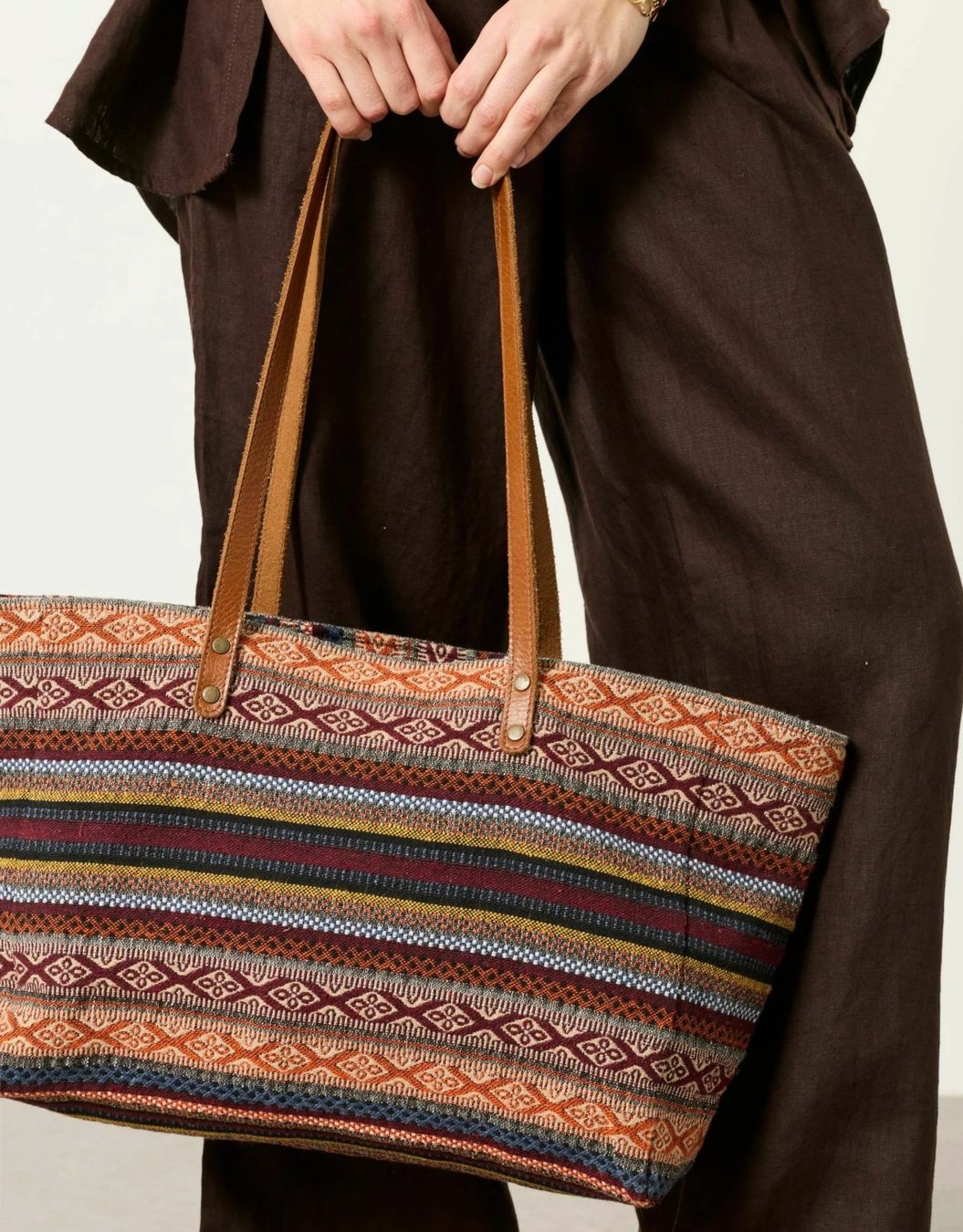 Taschen für Damen: Tasche mit Ethno-Muster / Sommertasche – Neu (gemäss Beschreibung) aus Haldenstein von enie123