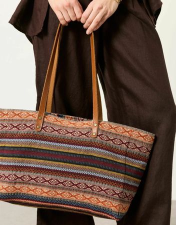 Tasche mit Ethno-Muster / Sommertasche