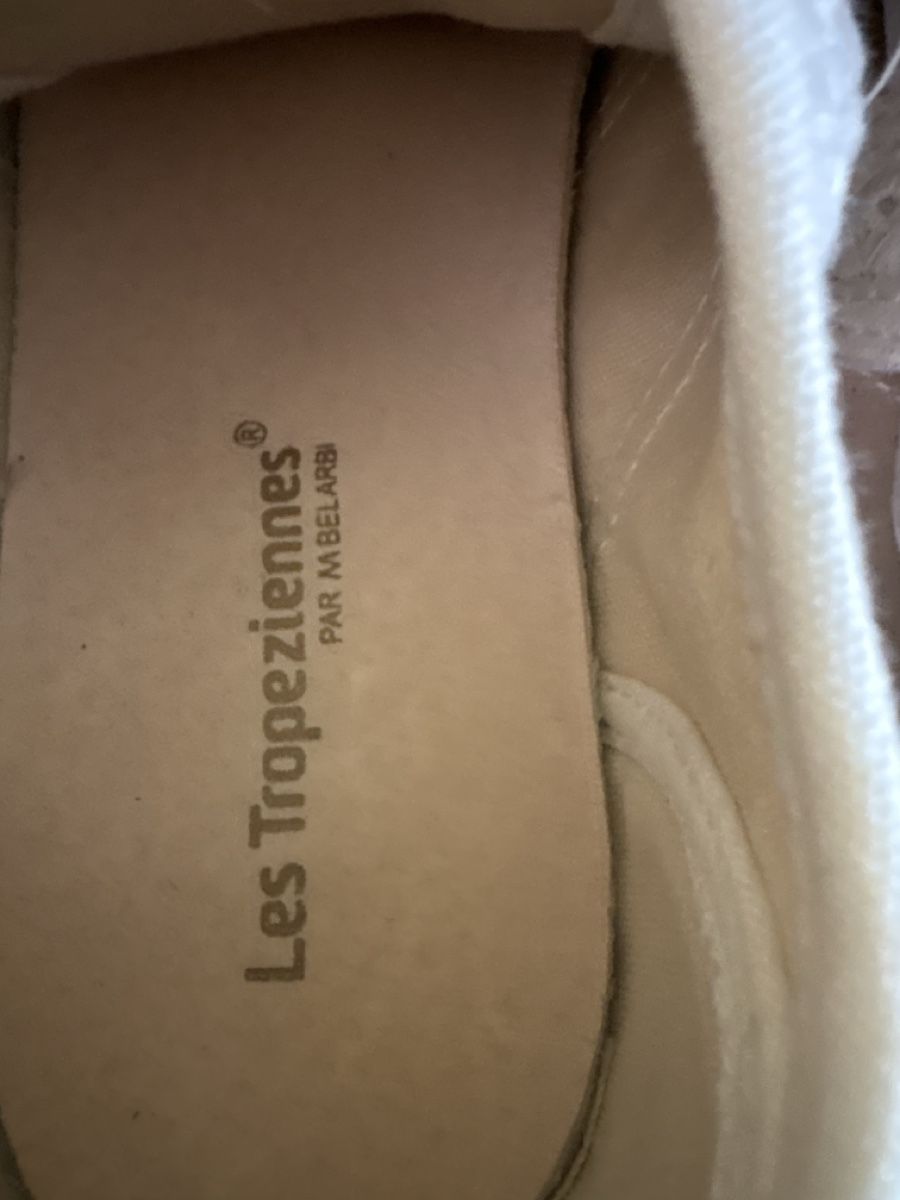 Scarpe per ragazze: Baskets blanches brodées Les Tropeziennes T.34 – Usato da Düdingen venduto da Yellow 1