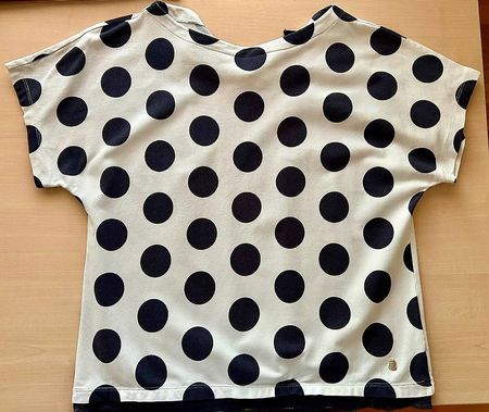 MARINA YACHTING Bluse mit Punkten  Grösse L