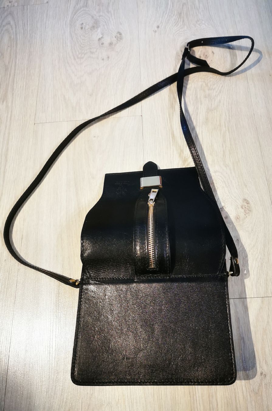 Vera Pelle Sacs femmes: Handtasche schwarz Leder – Neuf (Voir description) à Süderen par Zauberwuerfel 3