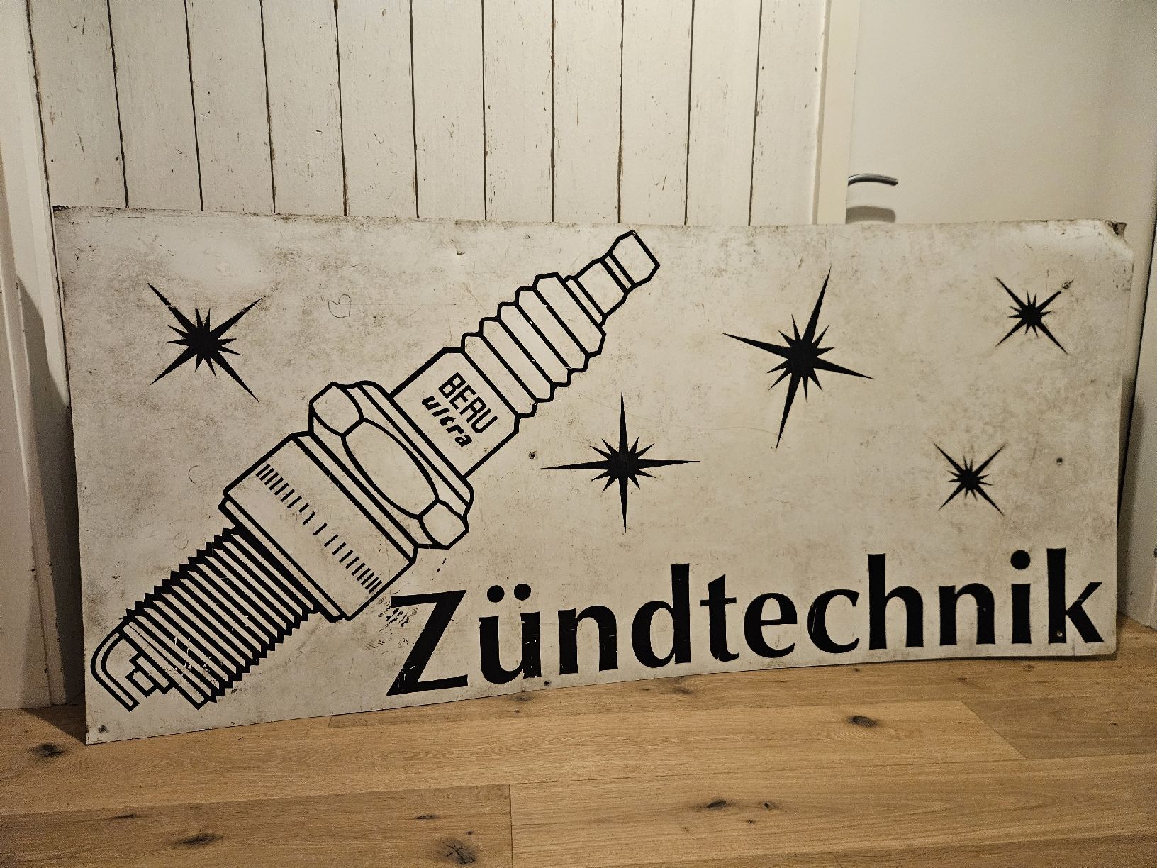 Insegne: 2m Beru Zündkerzenschild!!! – Usato da Ossingen venduto da eri_zp65
