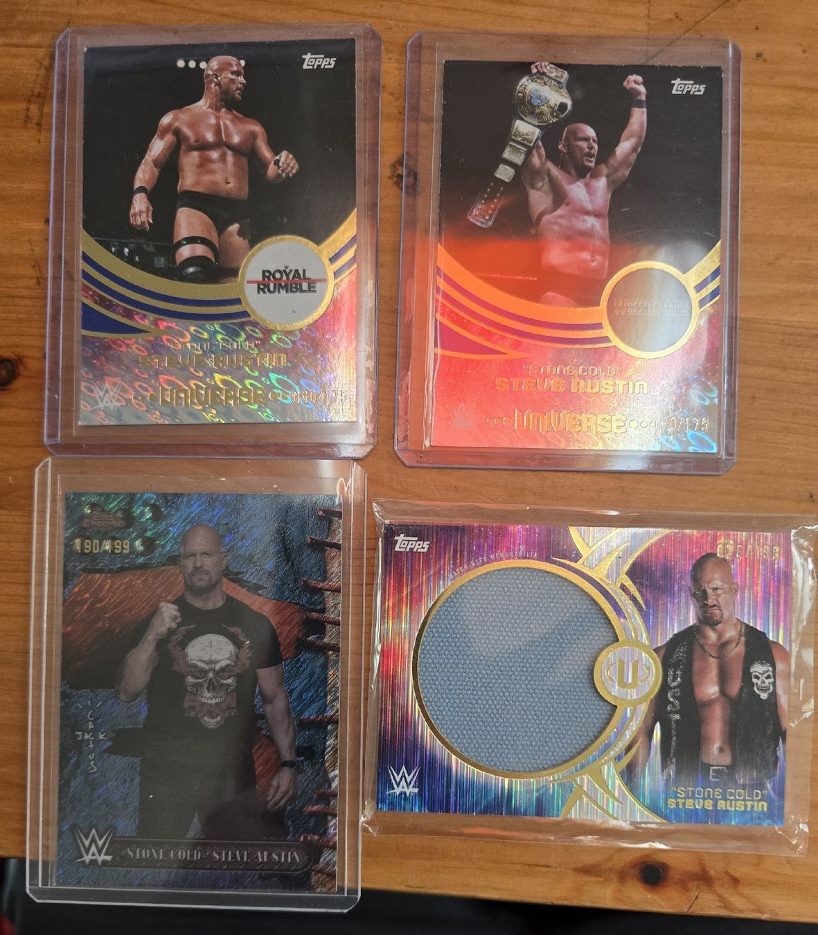 Topps Carte collezionabili: Topps Stone Cold Steve Austin Sammlung – Nuovo (secondo la descrizione) da St. Gallen venduto da SaintCity