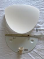 Sehr schöne, halbrunde Muranoglas Wandlampe