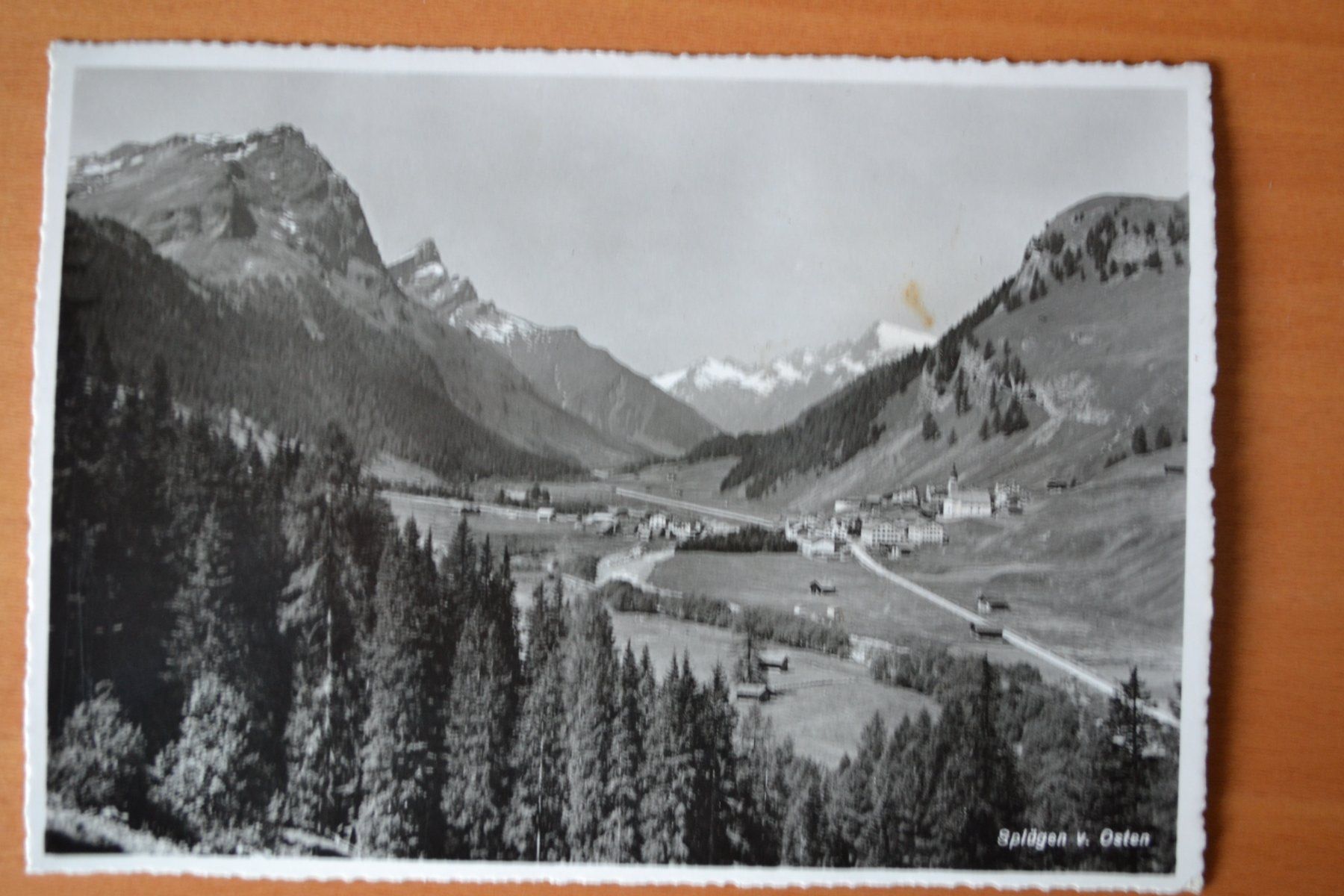 Cartoline postali: AK Splügen von Osten – Usato da Beinwil am See venduto da kajak55