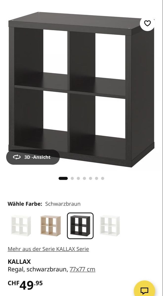 Ikea Scaffali: Kallax Regal Ikea – Usato da Ettenhausen TG venduto da Dawi 3