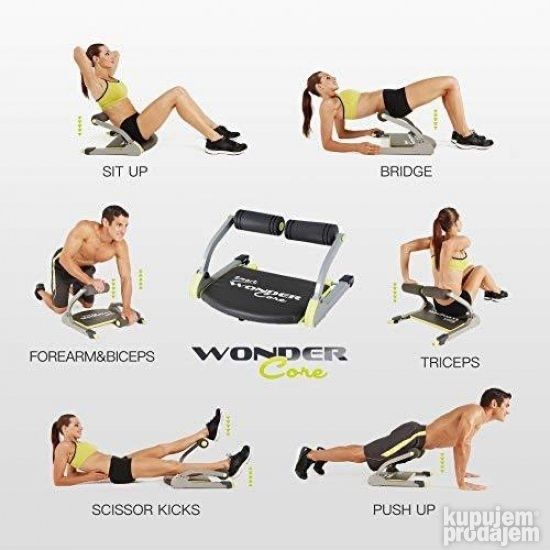 Hometrainer: Stepper Sportgerät +     THANE WonderCore Smart Bauchtrainer – Gebraucht aus Zuchwil von  3