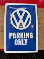 VW Parking Only Blechschild - Limitierte Auflage, Top Zus...