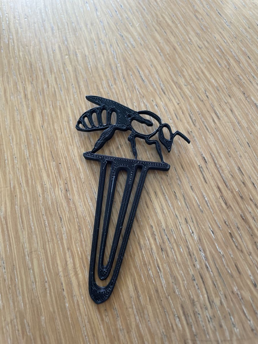 Sonstiges zum Sammeln & Seltenes: Bee bookmark - 3D printed – Neu (gemäss Beschreibung) aus Genolier von Tom0712 2