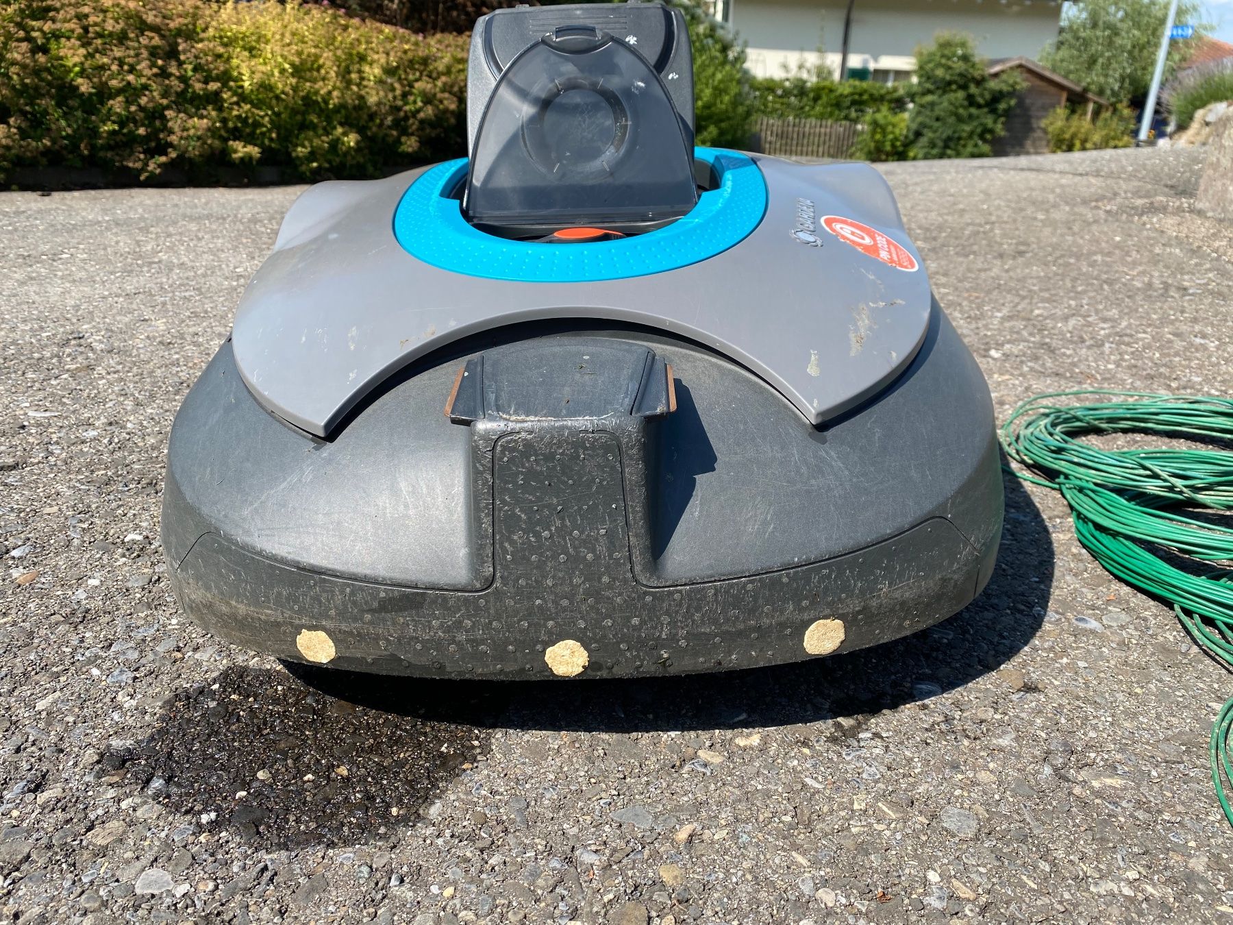 Gardena Rasenmäher: Rasenmäher-Roboter Sileno von Gardena – Gebraucht aus Höfen b. Thun von Uruegs01 6