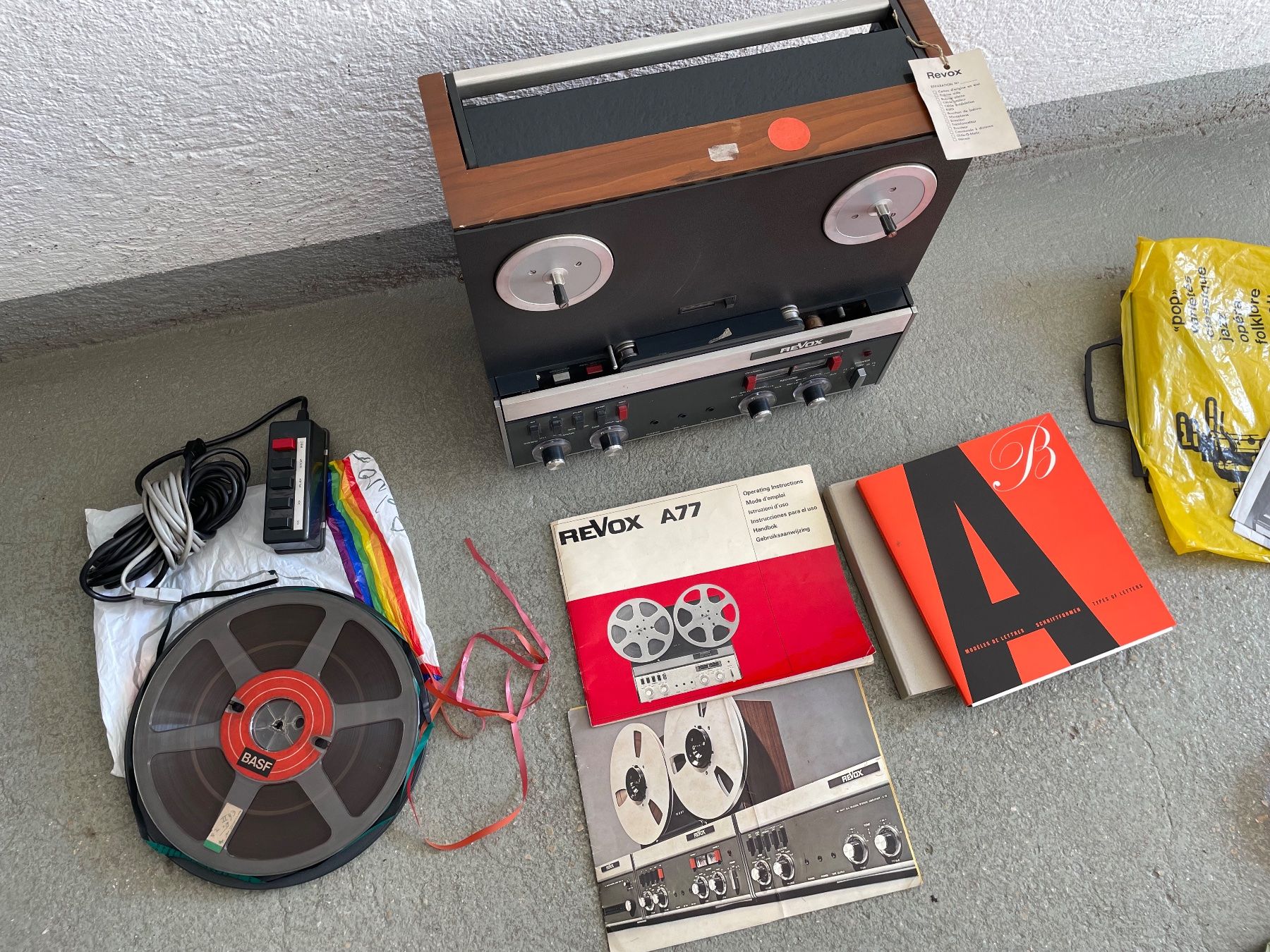 Revox Registratori: Enregistreur  REVOX A77 – Usato da Buttes venduto da ButtA15 1