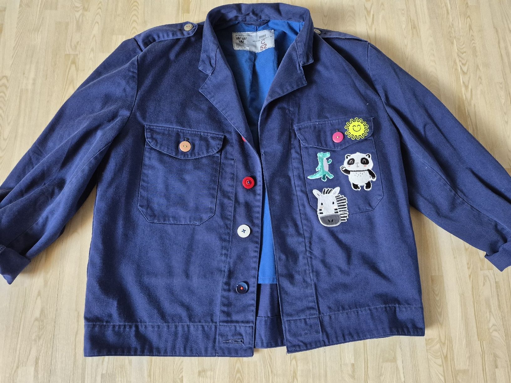 Jacken: Ancienne Veste de travail C52 customisée – Gebraucht aus Delémont von fab_cpg5