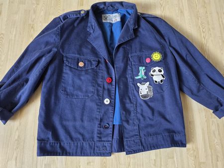 Ancienne Veste de travail C52 customisée