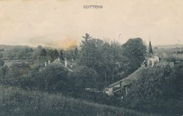Cottens + 1924 Feldpost Flecken