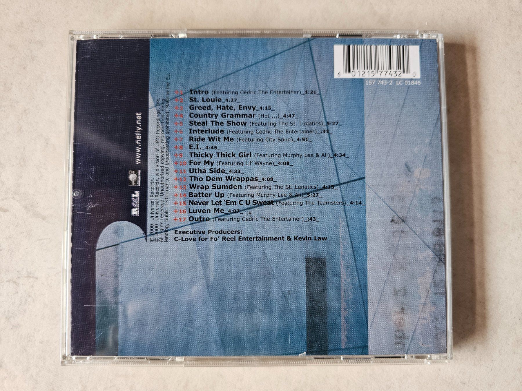 CD: Nelly  -  Country Grammar – Usato da Schneisingen venduto da backstore24 1