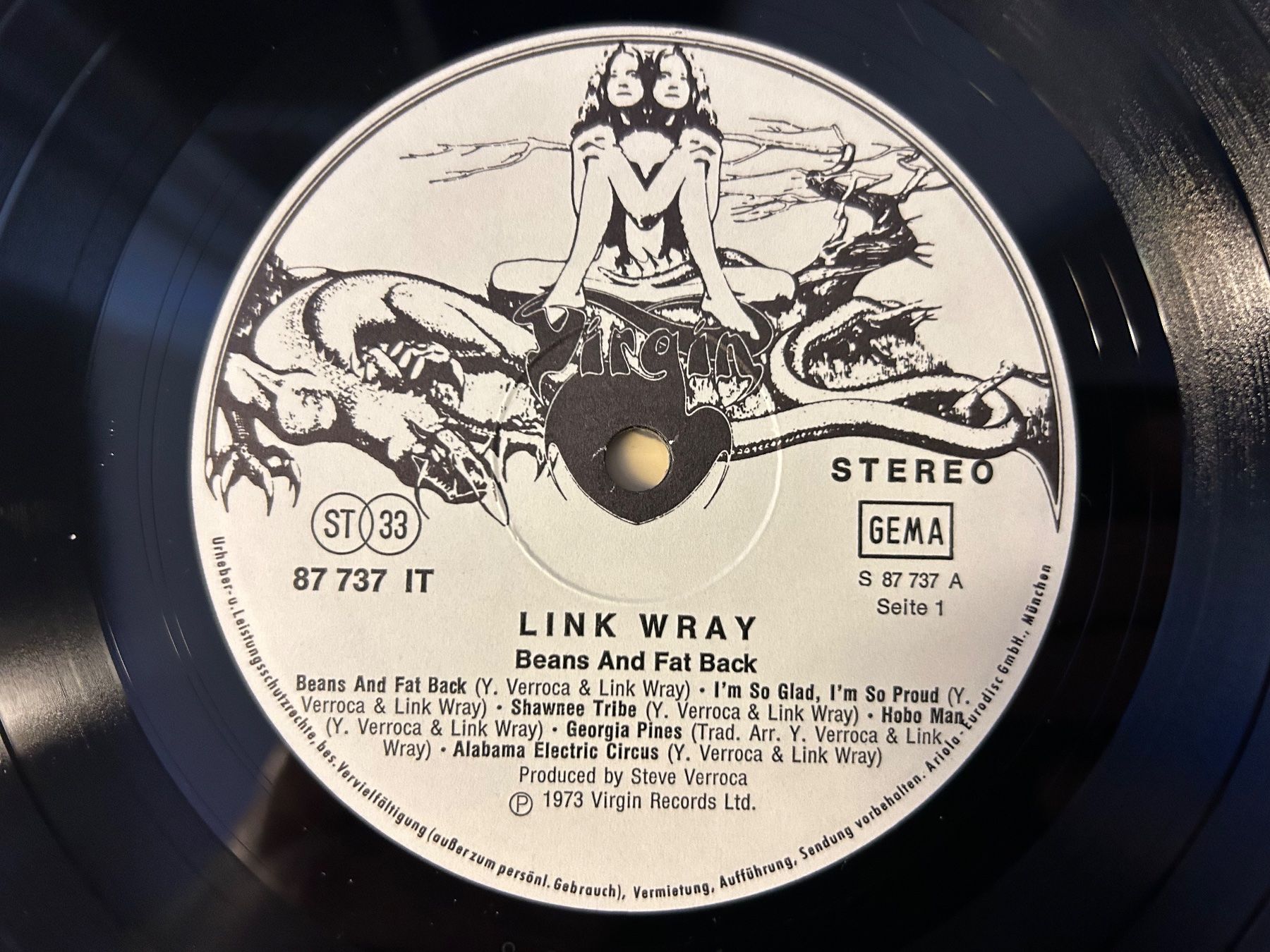 Schallplatten: Link Wray - Beans and Fatback - Vinyl, Original LP Top! – Gebraucht aus Aesch BL von BlueMusicRecords 2