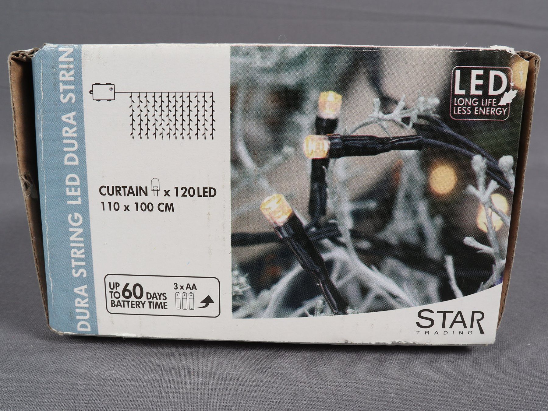 Ghirlande e barre luminose: STAR LED Lichterkette 120 Leds – Usato da Steinen venduto da Restwert_Steinen 6