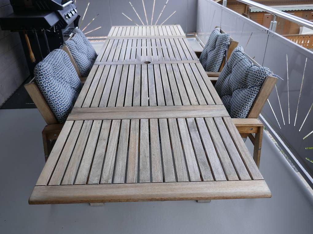 Tische: Outdoor Gartentisch ausklappbar – Gebraucht aus Leissigen von kph811