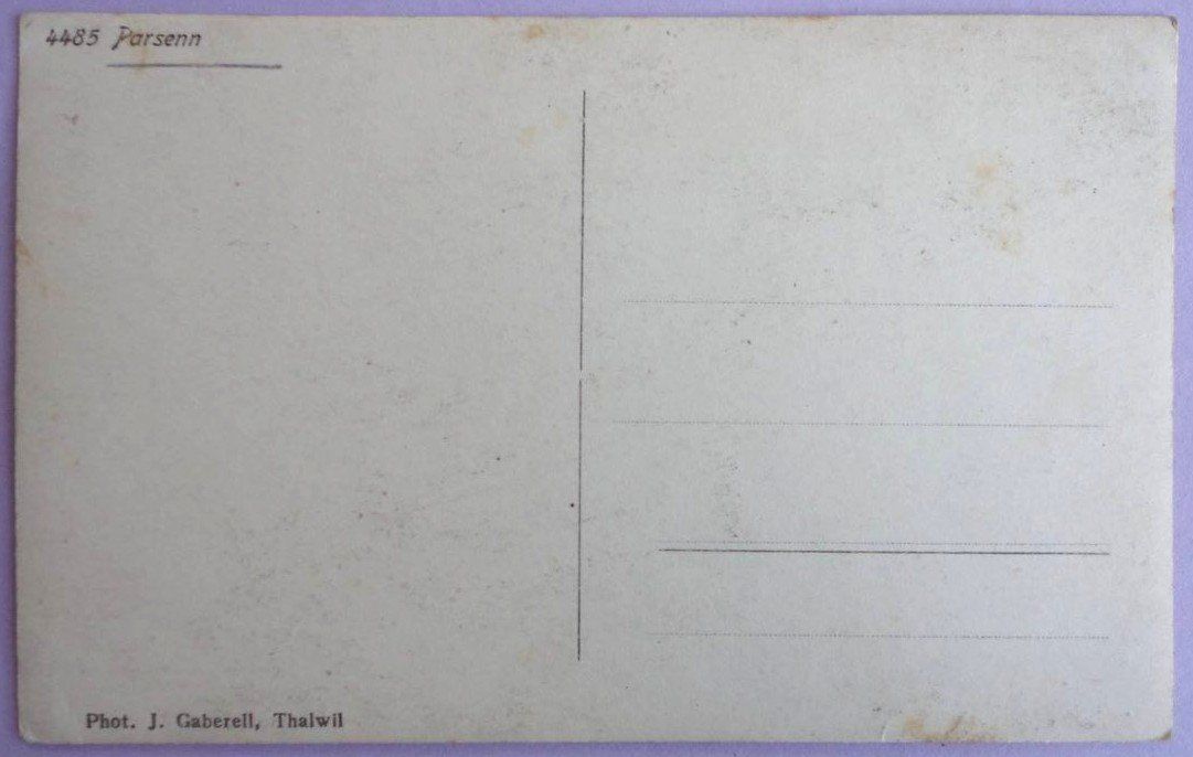 Cartes postales: Parsenn – Défectueux à Fétigny par Billy2miny 1