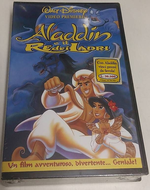 Tutti i VHS: VHS Disney Aladdin  – Usato da Coldrerio venduto da diveklo