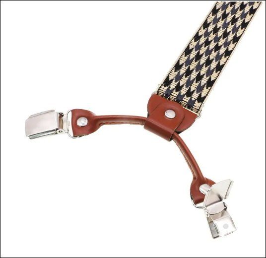 Altro in  Abbigliamento & Accessori: Hosenträger, Y-Form mit 6 Clips – Nuovo e nell'imballaggio originale da Burgdorf venduto da XJ6 3
