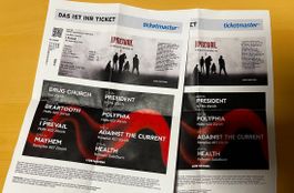*2x I Prevail Konzert Tickets (Violent Nature Tour)