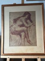 Pierre-Auguste Renoir, Sanguiniker und Bleistift signiert