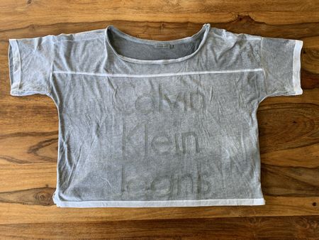 Calvin Klein Jeans T-Shirt, Grösse S, grau