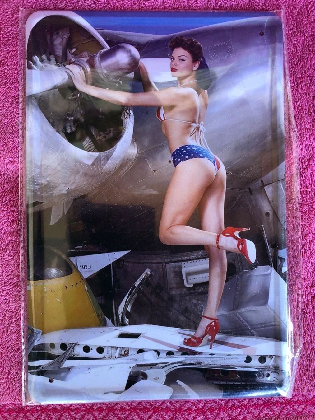 Schilder: Pin up us army bomber – Neu (gemäss Beschreibung) aus Reinach AG von rares75
