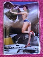 Pin up us army bomber