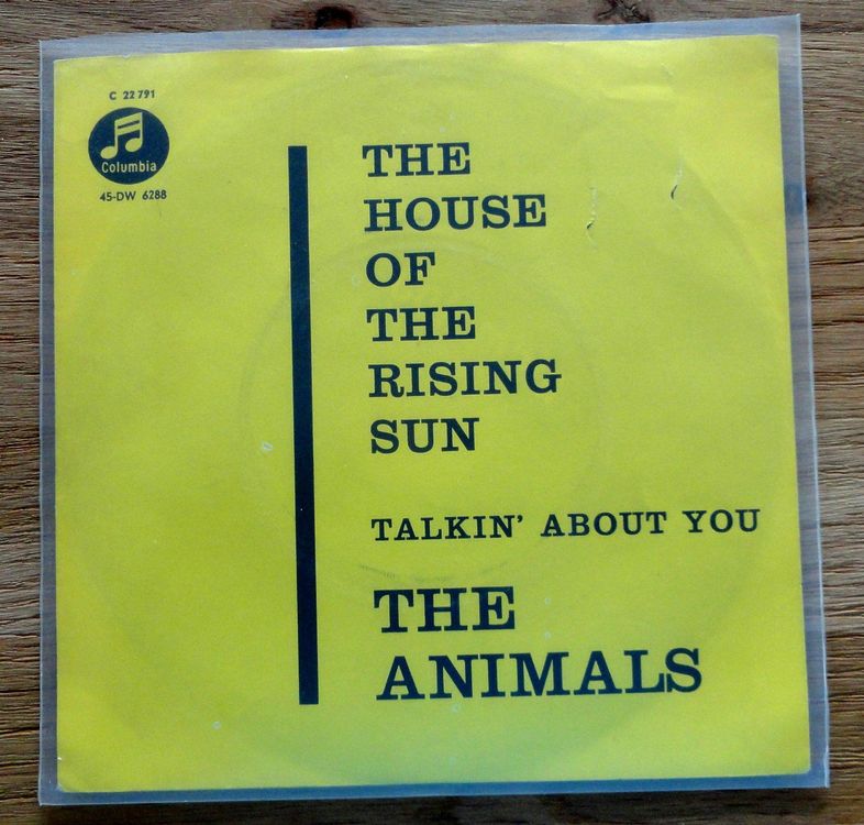 SI THE ANIMALS house of rising sun 1964 (Gebraucht) in Kesswil für CHF ...